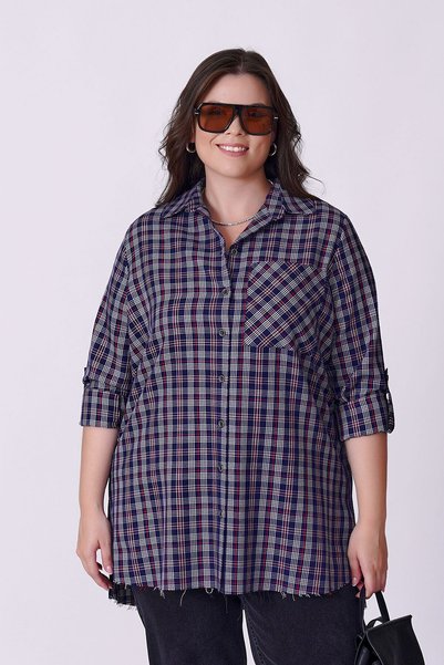 Büyük Moda Woodcutter plaid shirt