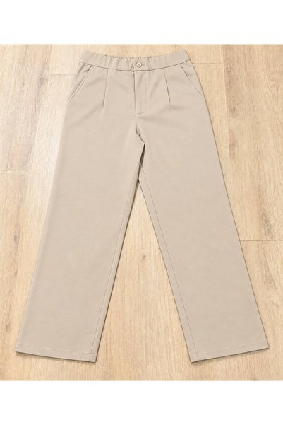 DEMOİSELLE Boys' Comfortable Cut Pants with Elastic Waist