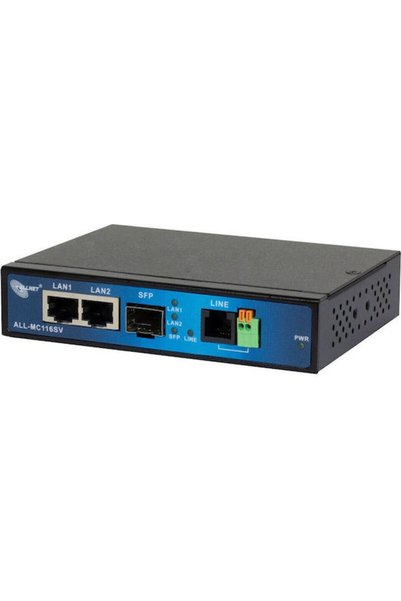 ALLNET Γέφυρα ISP VDSL2 Vectoring Σημείο-προς-Σημείο Υποδοχής All-mc116sv-vdsl2