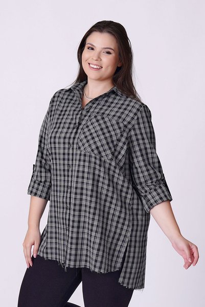 Büyük Moda Woodcutter plaid shirt