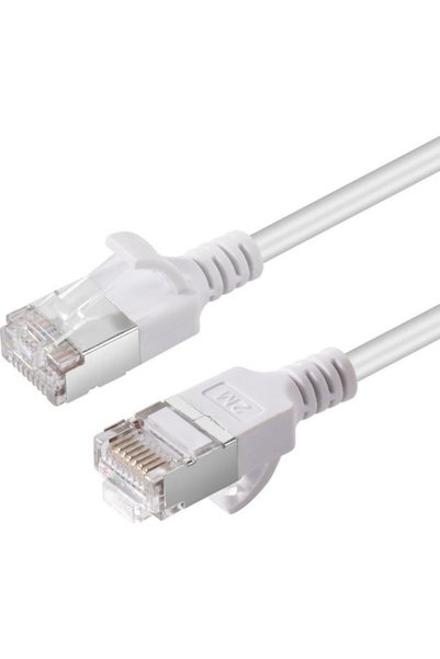 MicroConnect Καλώδιο Δικτύου Ethernet U/UTP Cat.6a 0,25m Λευκό 1 τεμ.