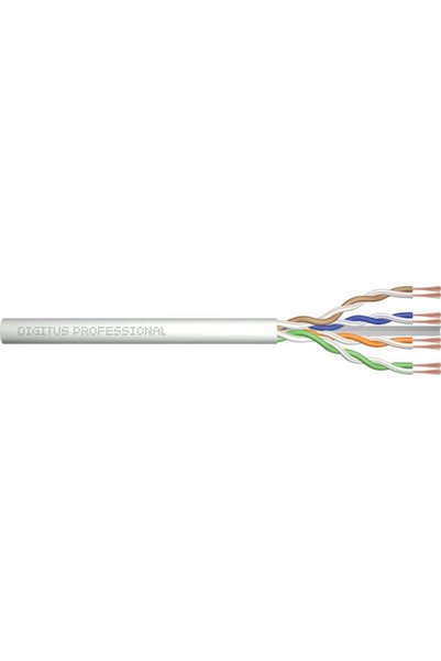 Digitus Καλώδιο Δικτύου Gigabit Ethernet U/UTP Cat.6a 305m Γκρι