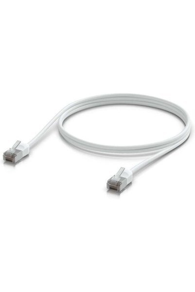 Ubiquiti Καλώδιο Δικτύου U/UTP Cat.6a (Gigabit) Ethernet 5m Λευκό