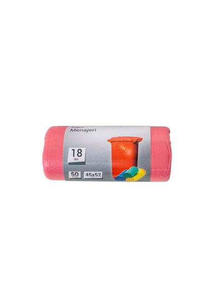 FOXMAG24 Trash bags 15L, 50 pieces, 45x52 cm