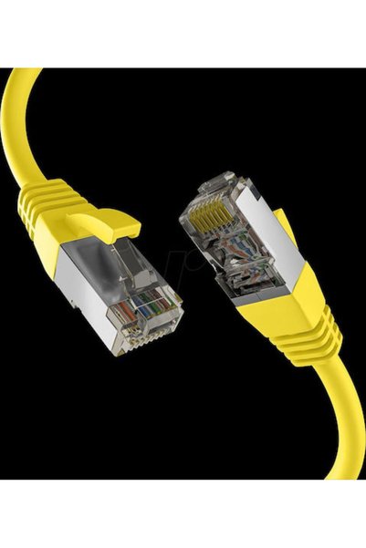 EFB Καλώδιο Δικτύου Ethernet S/FTP Cat.8.1 15m Κίτρινο 1 τεμ. Κωδικός: EC0202...