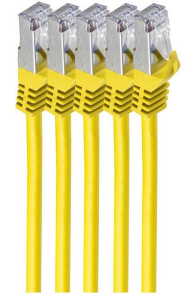 Other Καλώδιο Δικτύου Shiverpeaks S/FTP Cat.7 (10Gbps) Ethernet 2m Κίτρινο Κω...