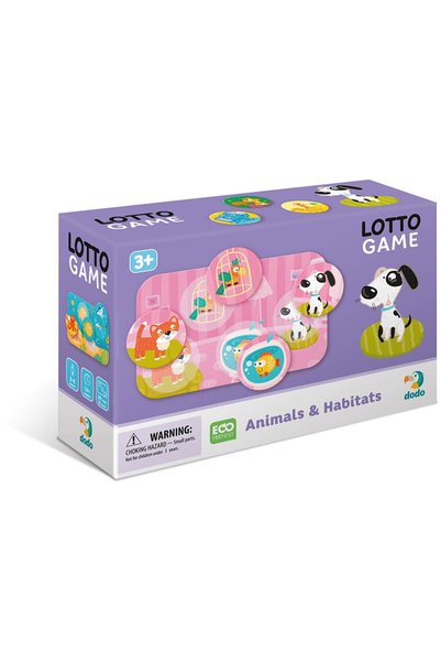 Dodo Joc lotto - Animale si habitate