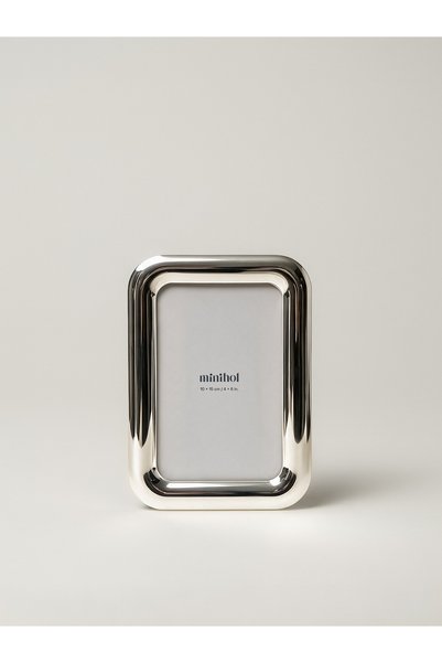 Minihol Chrome Gümüş Çerçeve (10 x 15 cm)