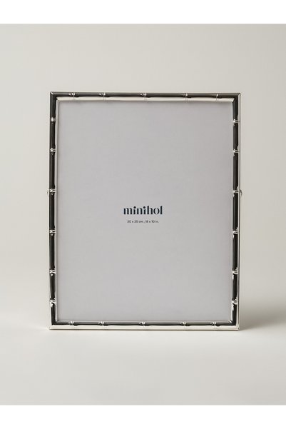 Minihol Reed Gümüş Çerçeve (20 x 25 cm)