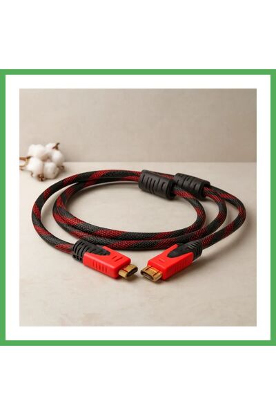 Nur store Çanta HDMI Cable, 1.5 m, Braided (HDTV, Full HD) BEZOSS