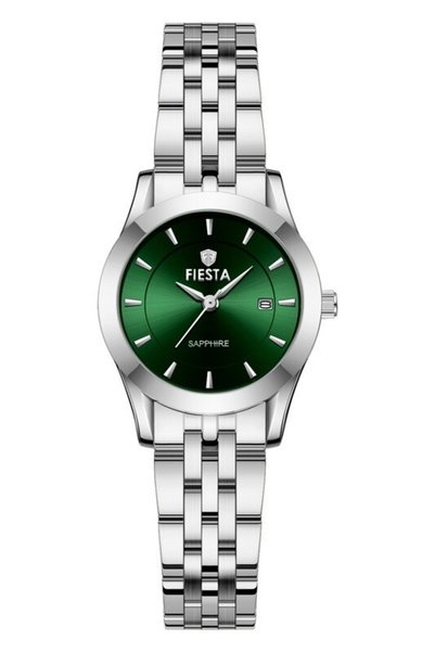 Fiesta F26009L Women's Watch with Steel Strap