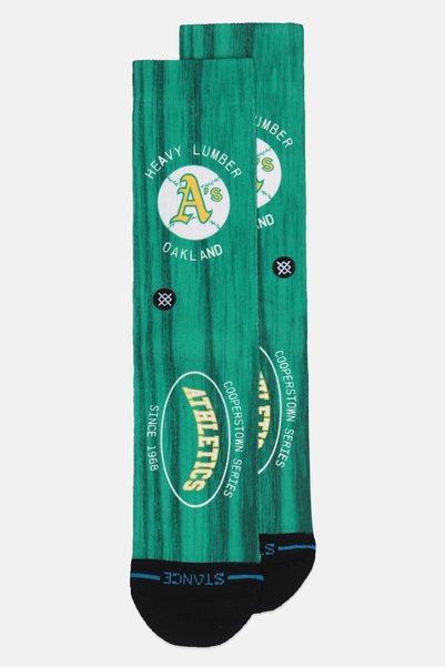 Stance Men 1 Pair Embroidered Logo MLB Crew Socks, Multicolor