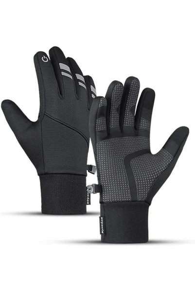 Generic Winter Gloves for Men Women - Wool Fleece Liner Touchscreen Gloves, T...