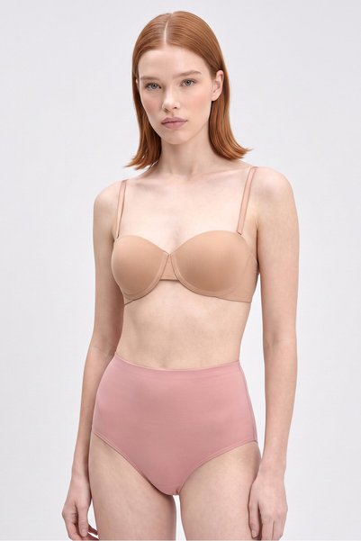 RENE ROFE Essentials By Women 3 Pcs Solid Push Up Bra, Multicolor