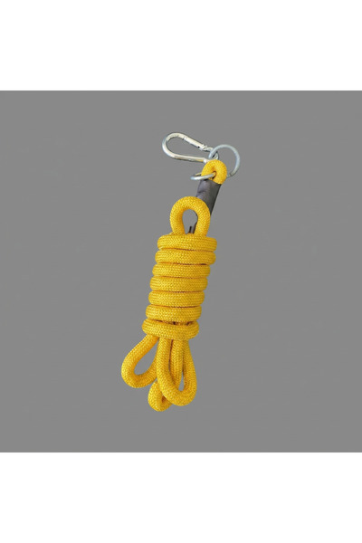 İthal Yellow Carabiner Horse Riding Replacement Rope – High-Strength Knitted ...