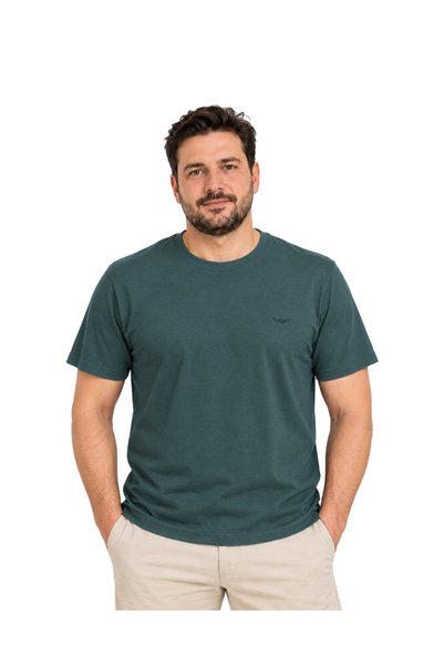 BattalModa تيشيرت نيفتي أساسي بأكمام قصيرة، مقاسات M-L-XL-2XL.