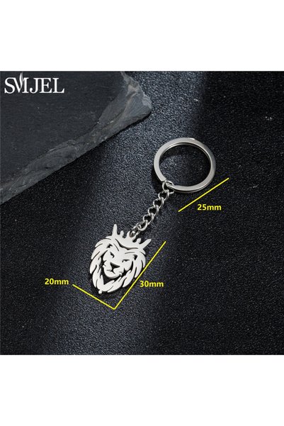 Choice 065 SMJEL Handmade Animal Stainless Steel Keychain Vintage Snake Koala...