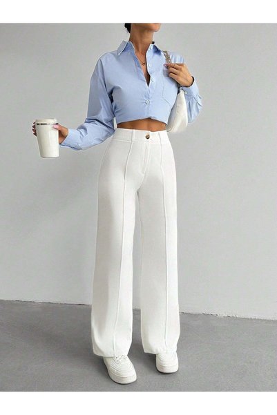 Sheya Trousers, white