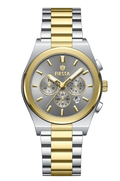 Fiesta F26005M Men's Watch with Steel Strap