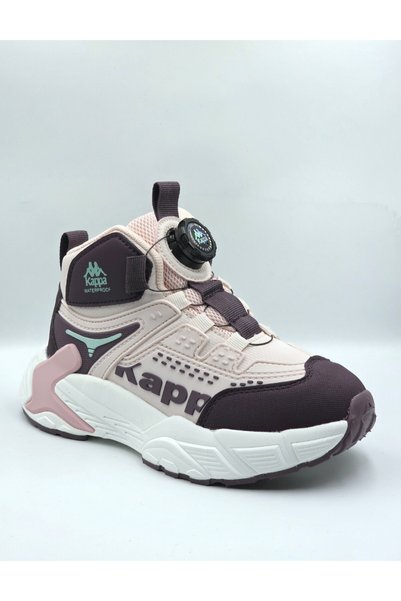 Kappa KP-4073F Pembe Bordo Renk Makara Bağcıklı Kız Çocuk Outdoor Su Geçirmez...