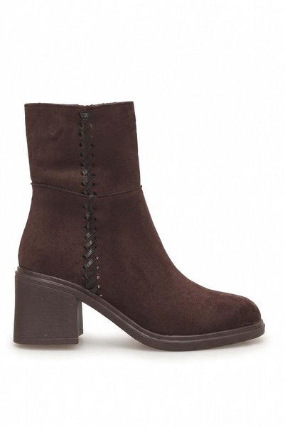 Ayakkabı Fuarı Elit Pm183 K816S Women's Heeled Boots, Brown.