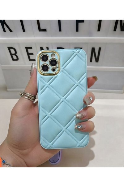 kılıfınbenden غطاء هاتف iPhone 14 Pro Max بتصميم "باكلافا" من الجلد.