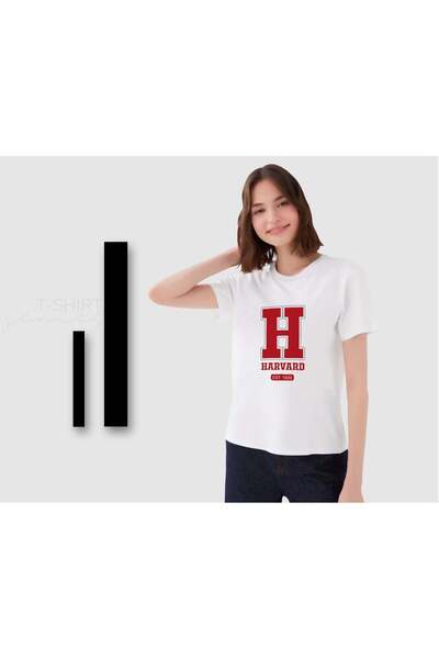 Bk Gift Harvard-Designed Women's White T-Shirt, Gift for a Friend, Birthday G...