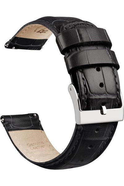 Ritche Quick Release Leather Watch Bands Genuine Leather Watch Strap for Sams...