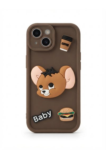 kılıfınbenden iPhone 15 Jerry Emoji Case Model