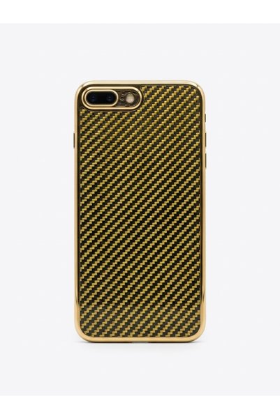 kılıfınbenden Iphone 8 plus / 7 plus green 2 carbon fiber case model.