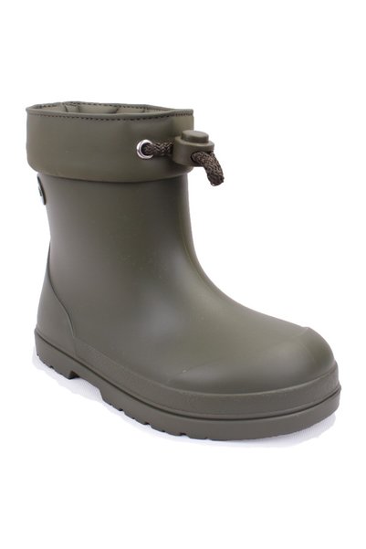 IGOR Cc335 Mendi Borreguıto Khaki Orthopedic Fur-Lined Rain Boots for Boys
