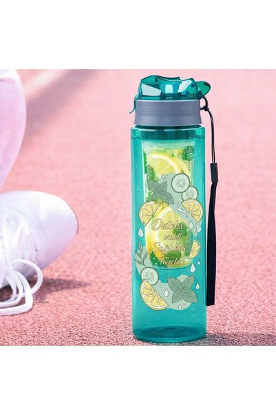 Bk Gift Detox-Designed Water Bottle with Filter Chamber - 8, Bpa-Free Detox W...