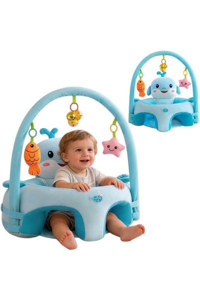 SmartMaster Baby Sitting Chair, Vibrant-Colored Learning Sitting Chair, Anima...