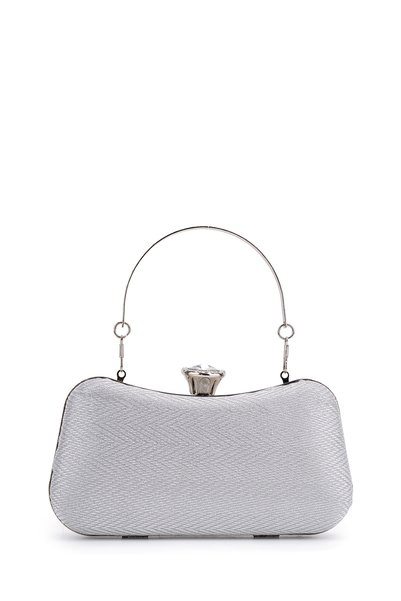 minebag Studded Clip-On Chain Strap Frozen Women's Evening Bag