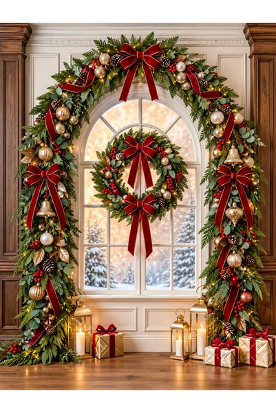 PROMISEBACKDROP2 Christmas Themed, Welcome New Year, Happy New Year, Photo Sh...