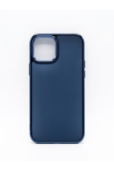 kılıfınbenden iPhone 12 / 12 Pro Navy Blue Silicone Case Model