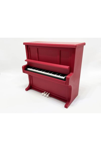DU&ER (Without Music-Without Mechanism) Piano Design Wind-Up Music Box Outer ...
