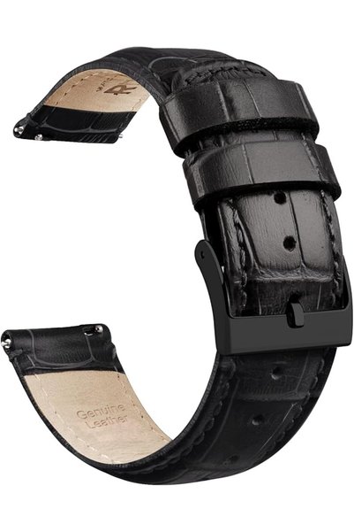 Ritche Quick Release Leather Watch Bands Genuine Leather Watch Strap for Sams...