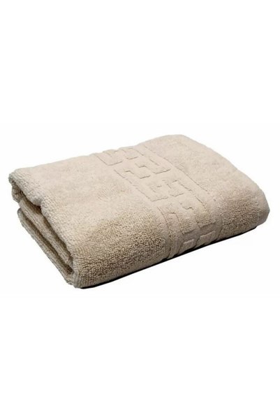 OEM Prosop de baie 100 % bumbac, 550 g/mp, 70/140 cm, bej