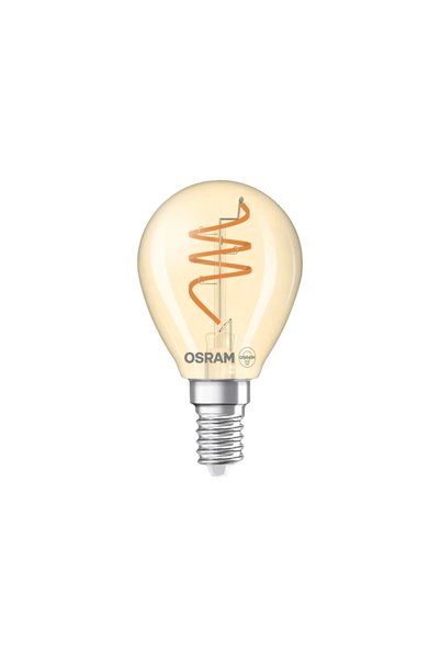 Osram Bec LED Vintage 1906 P 40 Spirală aurie reglabilă 4,9 W 470 lm 2200 K E...