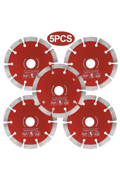 Choice 5pcs 125mm 1/3/5pcs 125mm Diamond Saw Blades Stone Wall Grooving Dry C...