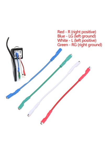 Choice 4 Pcs 50mm 5N Pure Sliver Leads Header Wire Cable Universal For 1.2-1....