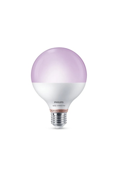 Philips Bec LED έξυπνος λαμπτήρας G95 WiFi E27 11 W 1055 lm RGB 2200-6500 K