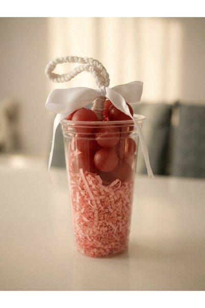 ArzaCollection Grape-Shaped Decorative Soap with a Knitted Handle - Mini Grap...