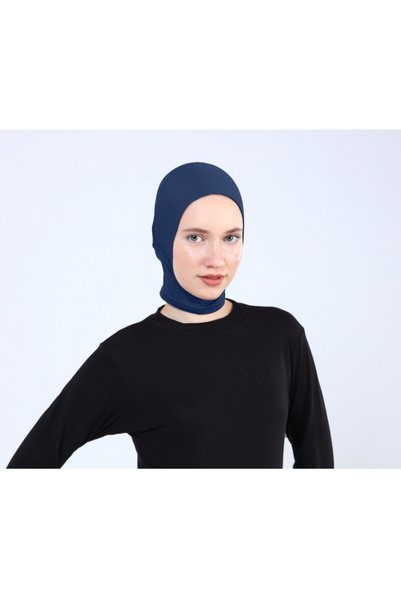 Ecardin Turkish Cotton Bandana - Navy Blue