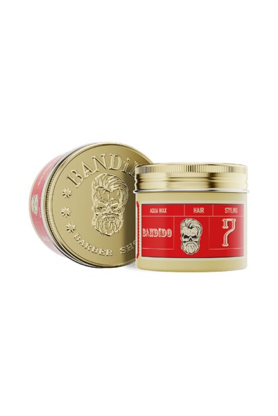 BANDİDO Ceară de păr Bandido, Aqua Wax 7 Roșu puternic, 125ml
