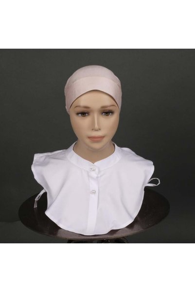 Generic Kuwaiti Bandana with Bow - Beige Flesh