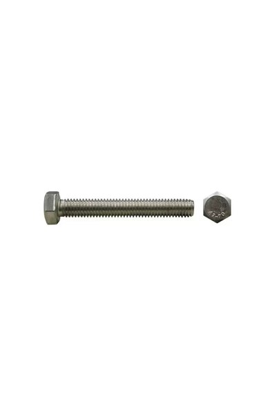 Prof Metal PROFMET screw with full thread made of stainless steel 6 x 40 mm, ...