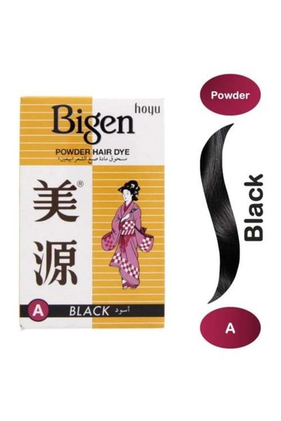 BİGEN صبغة مسحوقية سوداء