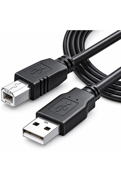 CABLEPELADO كابل USB 2.0 لطابعة A/M-B/M 3M باللون الأسود